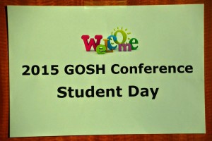 Student Day at 2015 GOSH Conference